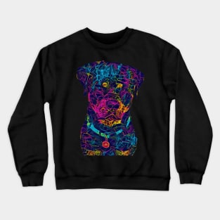 Rottweiler best dog Crewneck Sweatshirt